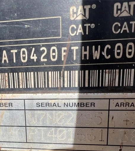 2015 CAT 420F2 BACKHOE