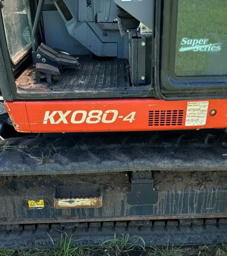 2021 Kubota KX080-4 mini excavator