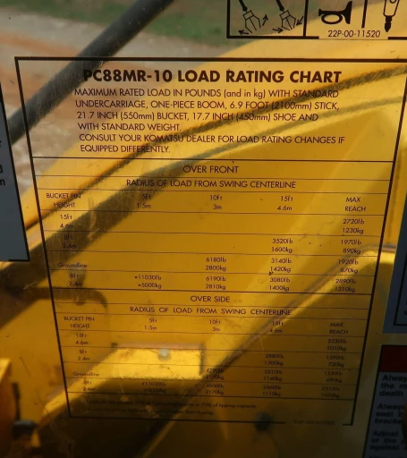 2018 Komatsu PC88MR-10  mini excavator