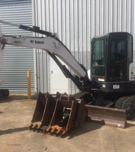 2016 BOBCAT E50 MINI EXCAVATOR