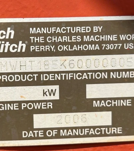 2006 Ditch Witch HT185 cable plow