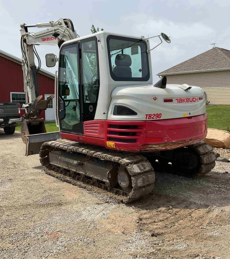 2017 Takeuchi TB290 Mini Excavator