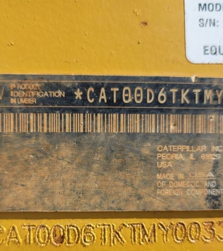 2015 Caterpillar D6T XW dozer