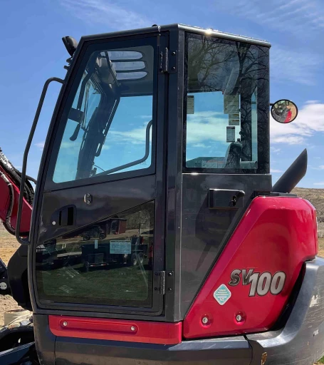 2021 Yanmar SV100-2A Excavator WHyd Thumb