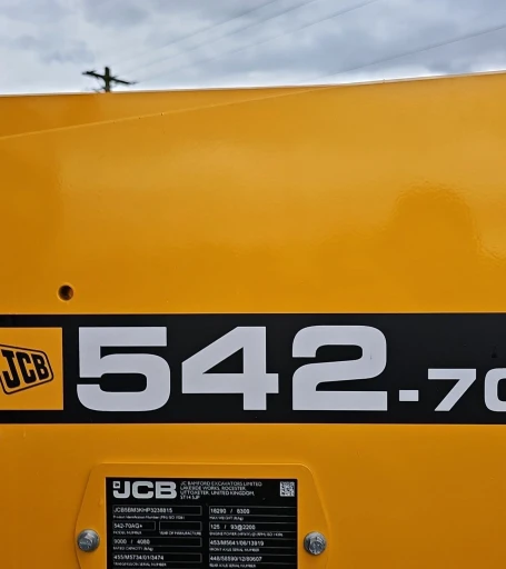 2023 JCB 542-70AG telehandler