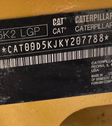 2019 Caterpillar D5K2 LGP dozer