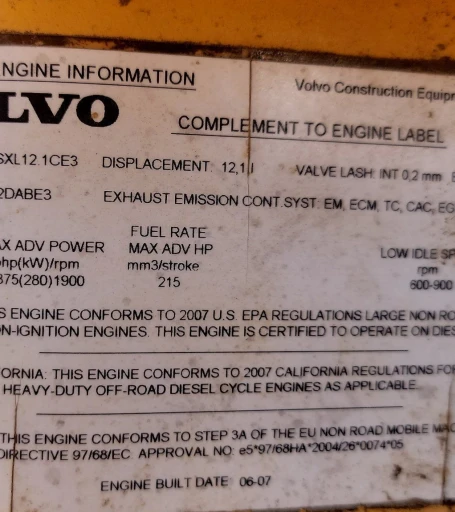 Volvo T450D 4WD scraper tractor