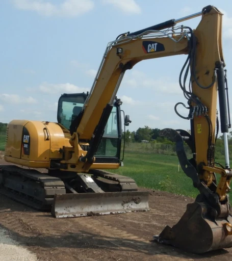 2018 Caterpillar 308E2 CRH2R mini excavator