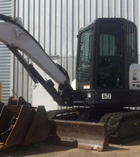 2016 BOBCAT E50 MINI EXCAVATOR
