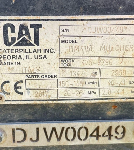 2017 Caterpillar 299D2XHP Skid Steer