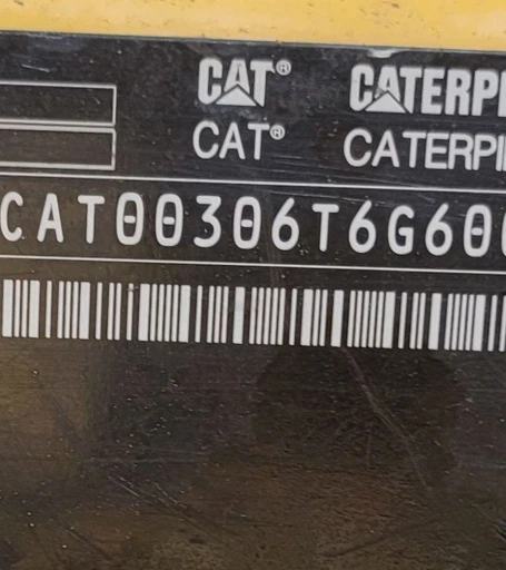2019 Caterpillar 306CR  mini excavator