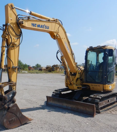 2010 Komatsu PC88MR-8 mini excavator