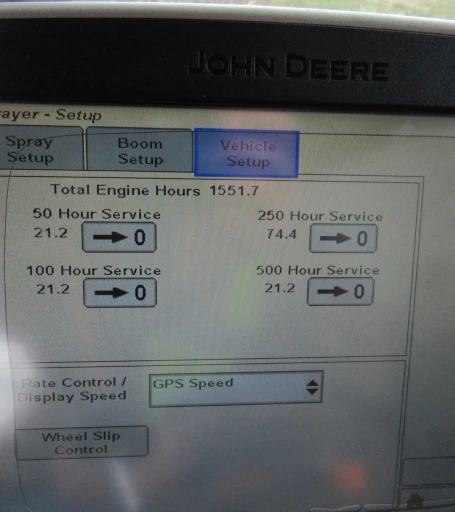 2014 John Deere R4038 self-propelled sprayer