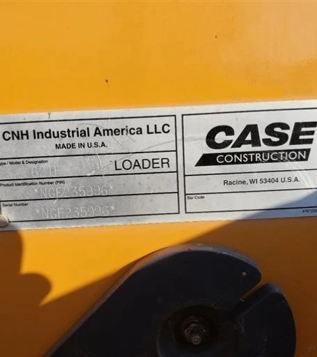 2016 Case 621F XR Wheel Loader