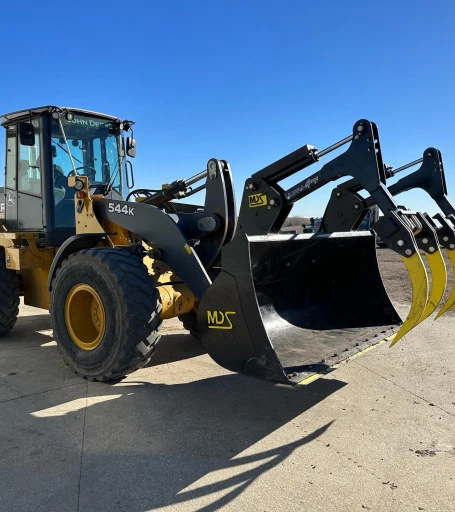 2015 John Deere 544K Wheel Loader WGrapple