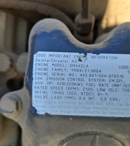 2000 John Deere 400C haul truck