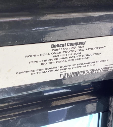 2018 Bobcat E26 Mini Excavator