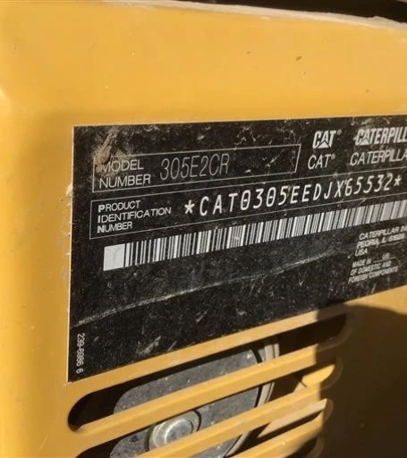 2015 Caterpillar 305E2CR Mini Excavator