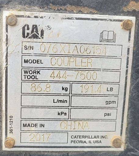 2018 Caterpillar 420F2 backhoe