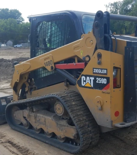2018 Caterpillar 259D  tracked skid steer loader 55k