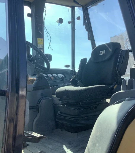 2005 Caterpillar 420D 4x4 Loader Backhoe W4-IN-1 Bucket & Extend