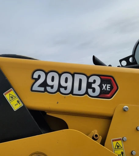2021 Caterpillar 299D3XE tracked skid steer loader