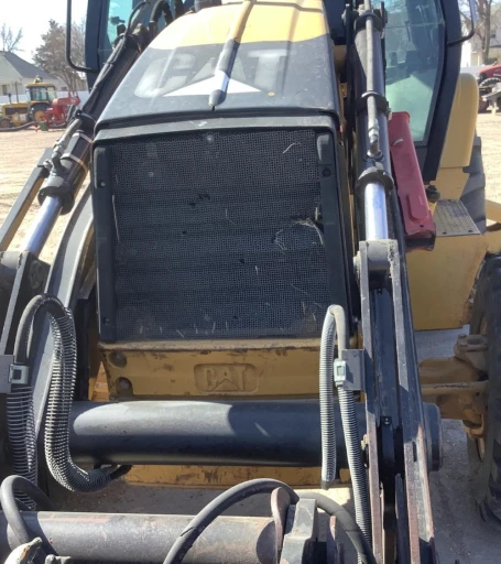 2005 Caterpillar 420D 4x4 Loader Backhoe W4-IN-1 Bucket & Extend