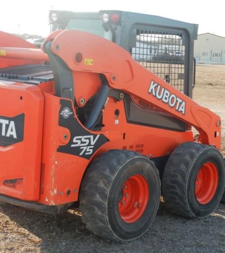 2017 Kubota SSV75 skid steer loader