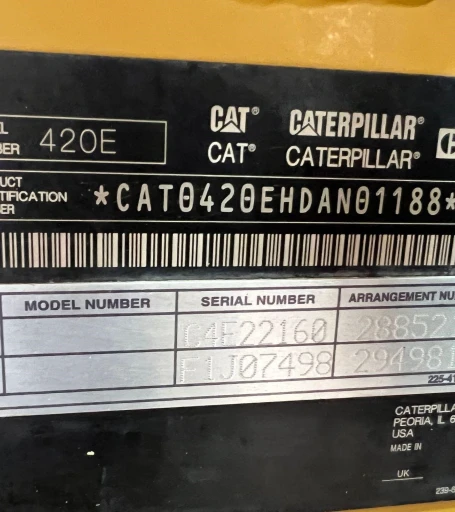 2012 Caterpillar 420E IT  backhoe