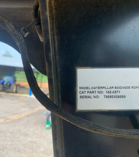 2008 Caterpillar CS56 single drum vibratory roller