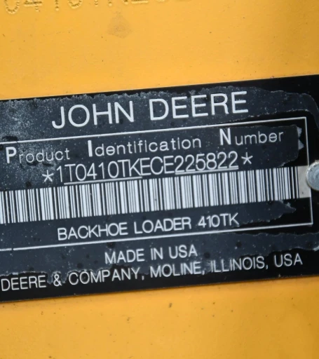 2012 John Deere 410K TC 4x4 Loader Backhoe W4-IN-1 Bucket & Extendahoe
