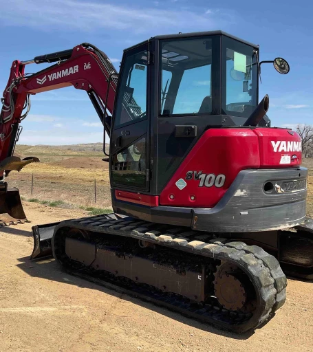2021 Yanmar SV100-2A Excavator WHyd Thumb
