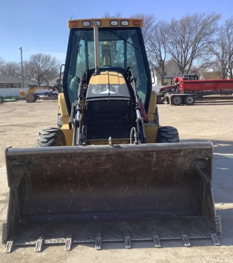 2005 Caterpillar 420D 4x4 Loader Backhoe W4-IN-1 Bucket & Extend