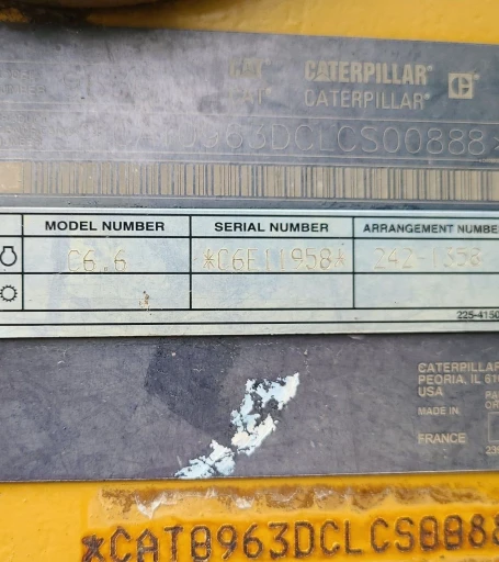 2008 Caterpillar 963D track loader