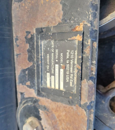 2017 Vermeer RTX750 trencher