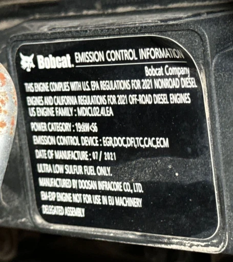 2022 Bobcat T76 R-Series tracked skid steer loader