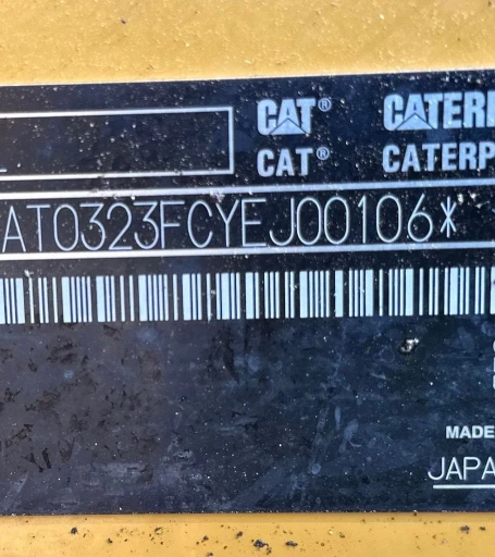 2015 Caterpillar 323FL excavator