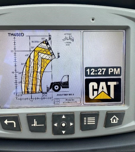 2019 Caterpillar TH408D 4x4x4 Ag Handler
