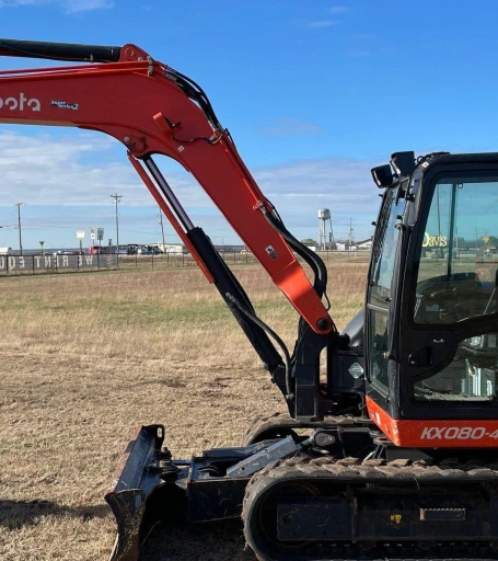 2020 Kubota KX080-4S2 mini excavator