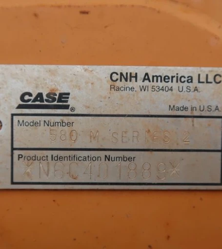 2006 Case 580M Series 2 backhoe