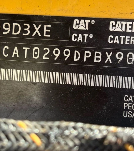 2021 Caterpillar 299D3XE tracked skid steer loader