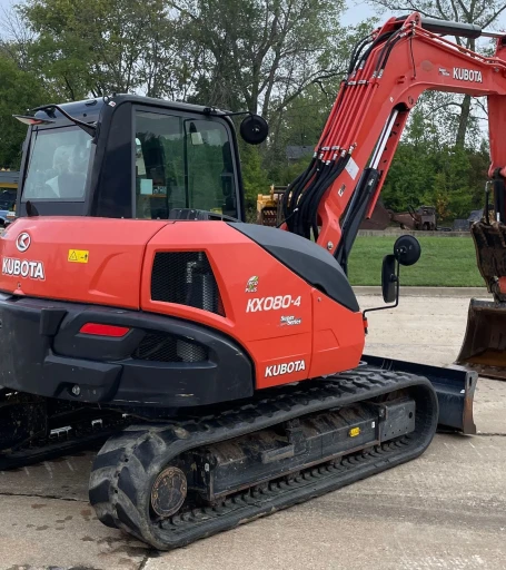 2019 Kubota KX080-4 mini excavator