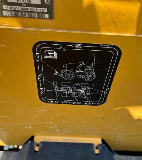 2015 Vermeer RTX750 trencher