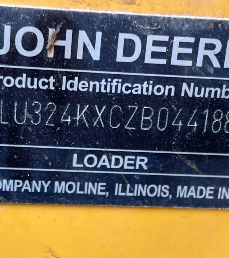 2016 John Deere 324K wheel loader