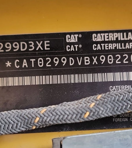 2021 Caterpillar 299D3XE tracked skid steer loader