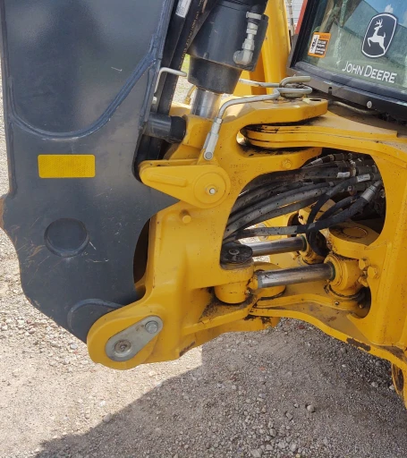 2018 John Deere 410L backhoe
