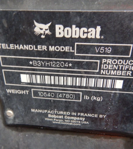 2018 Bobcat V519 telehandler
