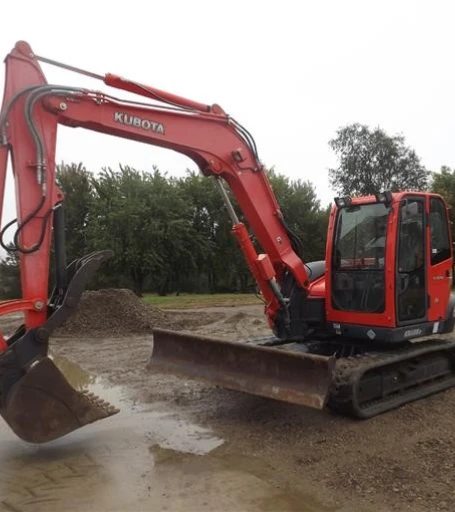 2011 Kubota KX080-3 Mini Excavator