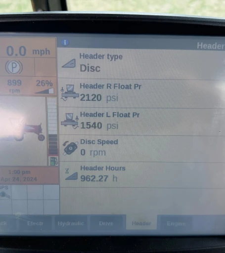 2014 New Holland Speedrower 240 Self-Propelled Windrower