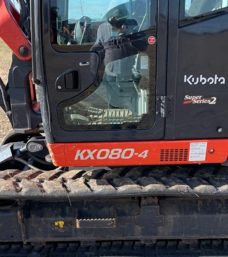 2020 Kubota KX080-4S2 mini excavator
